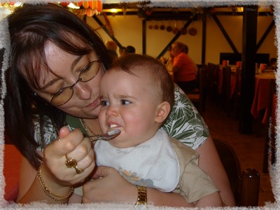 Communion de Massimo le filleul de Thierry