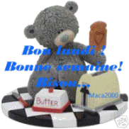 Bonne semaine � tous...