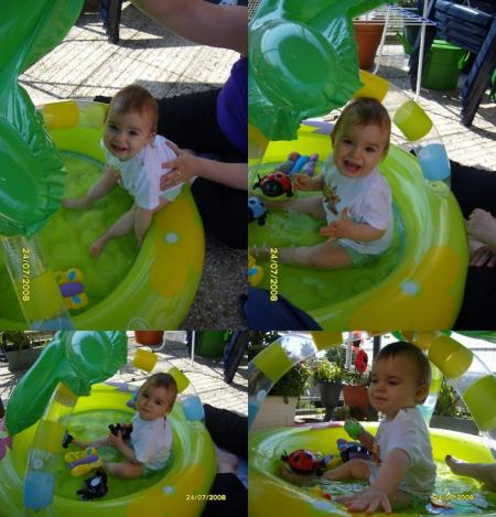 Didi et sa piscine !