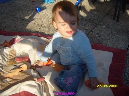 Apr�s midi sur notre terrasse