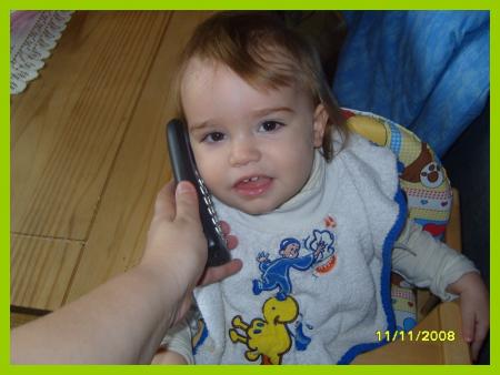 Au t�l avec une des tatys !