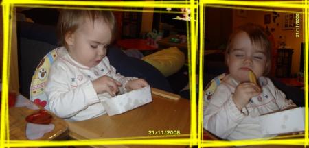 Hum ! Les frites du vendredi...